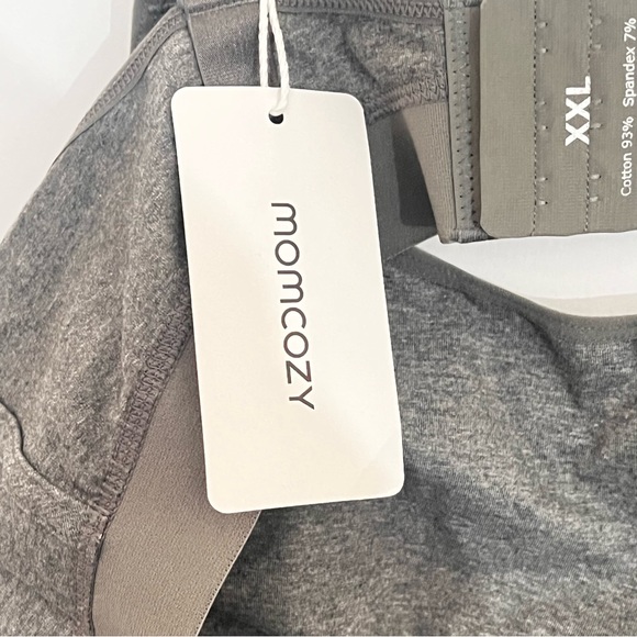 MOMCOZY Nursing Bra Sz.-XXL Cotton Spandex Blend - Picture 3 of 8